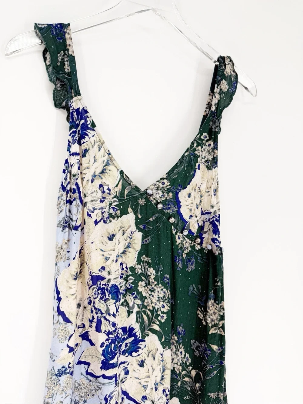 Free People Floral Mini Dress Women's Size S Boho Chic